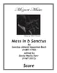 Mass in b Sanctus Orchestra sheet music cover